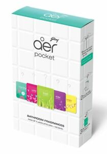 Aer Pocket - Bathroom Air Fragrance, 10 g (Assorted Pack of 3)